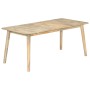 Esstisch aus massivem Mangoholz, 180 x 90 x 76 cm von vidaXL, Küchen- und Esstische - Ref: Foro24-282720, Preis: 400,69 €, Ra...