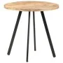 Rough mango wood dining table 80 cm by vidaXL, Kitchen and dining tables - Ref: Foro24-320483, Price: 148,43 €, Discount: %