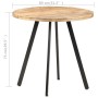 Esstisch aus rauem Mangoholz, 80 cm von vidaXL, Küchen- und Esstische - Ref: Foro24-320483, Preis: 148,23 €, Rabatt: %