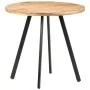 Rough mango wood dining table 80 cm by vidaXL, Kitchen and dining tables - Ref: Foro24-320483, Price: 148,43 €, Discount: %