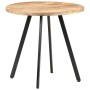 Esstisch aus rauem Mangoholz, 80 cm von vidaXL, Küchen- und Esstische - Ref: Foro24-320483, Preis: 148,23 €, Rabatt: %
