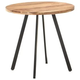 Solid acacia wood dining table 80 cm by vidaXL, Kitchen and dining tables - Ref: Foro24-320485, Price: 140,94 €, Discount: %
