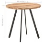 Esstisch aus massivem Akazienholz, 80 cm von vidaXL, Küchen- und Esstische - Ref: Foro24-320485, Preis: 143,16 €, Rabatt: %