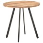 Esstisch aus massivem Akazienholz, 80 cm von vidaXL, Küchen- und Esstische - Ref: Foro24-320485, Preis: 143,16 €, Rabatt: %