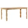 Solid recycled wood dining table 160x80x76 cm by vidaXL, Kitchen and dining tables - Ref: Foro24-286490, Price: 244,21 €, Dis...