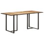 Esstisch aus rohem Mangoholz 160 cm von vidaXL, Küchen- und Esstische - Ref: Foro24-320693, Preis: 203,38 €, Rabatt: %