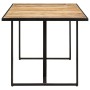 Esstisch aus rohem Mangoholz 160 cm von vidaXL, Küchen- und Esstische - Ref: Foro24-320693, Preis: 203,38 €, Rabatt: %