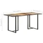 Esstisch aus recyceltem Massivholz, 160 cm von vidaXL, Küchen- und Esstische - Ref: Foro24-320694, Preis: 243,92 €, Rabatt: %