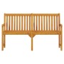 Garden bench 150 cm solid acacia wood by vidaXL, garden benches - Ref: Foro24-316611, Price: 169,96 €, Discount: %