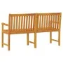 Garden bench 150 cm solid acacia wood by vidaXL, garden benches - Ref: Foro24-316611, Price: 162,06 €, Discount: %