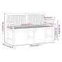 Garden bench 150 cm solid acacia wood by vidaXL, garden benches - Ref: Foro24-316611, Price: 162,06 €, Discount: %