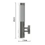 Außenwandleuchte mit Bewegungsmelder Edelstahl von vidaXL, Außenbeleuchtung - Ref: Foro24-40371, Preis: 29,77 €, Rabatt: %