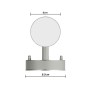 Außenwandleuchte mit Bewegungsmelder Edelstahl von vidaXL, Außenbeleuchtung - Ref: Foro24-40371, Preis: 28,70 €, Rabatt: %
