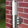 Außenwandleuchte mit Bewegungsmelder Edelstahl von vidaXL, Außenbeleuchtung - Ref: Foro24-40371, Preis: 29,77 €, Rabatt: %