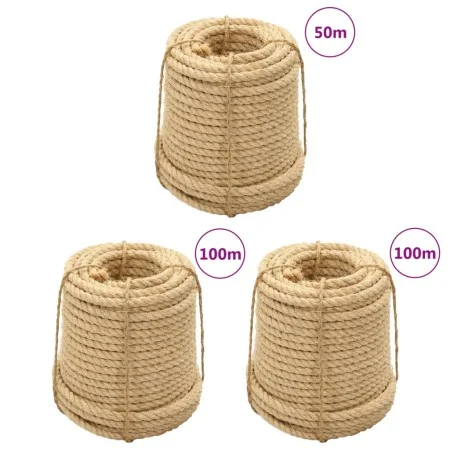 Cuerdas de sisal 3 uds 16 mm by vidaXL, Ropes and metal cords - Ref: Foro24-3196230, Price: 283,26 €, Discount: %