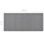 Alfombra de pasillo gris oscuro 80x150 cm