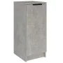 Mueble zapatero madera contrachapada gris hormigón 30x35x70 cm de vidaXL, Zapateros y organizadores de calzado - Ref: Foro24-...