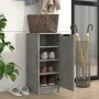 Mueble zapatero madera contrachapada gris hormigón 30x35x70 cm de vidaXL, Zapateros y organizadores de calzado - Ref: Foro24-...