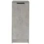 Mueble zapatero madera contrachapada gris hormigón 30x35x70 cm de vidaXL, Zapateros y organizadores de calzado - Ref: Foro24-...