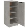 Mueble zapatero madera contrachapada gris hormigón 30x35x70 cm de vidaXL, Zapateros y organizadores de calzado - Ref: Foro24-...