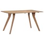 Esstisch aus massivem Akazienholz 140x80x76 cm von vidaXL, Küchen- und Esstische - Ref: Foro24-247977, Preis: 289,35 €, Rabat...