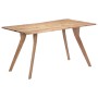 Esstisch aus massivem Akazienholz 140x80x76 cm von vidaXL, Küchen- und Esstische - Ref: Foro24-247977, Preis: 289,35 €, Rabat...
