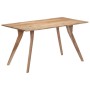 Esstisch aus massivem Akazienholz 140x80x76 cm von vidaXL, Küchen- und Esstische - Ref: Foro24-247977, Preis: 289,35 €, Rabat...