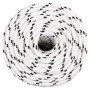 Cuerda para barco trenzada poliéster blanco 12 mmx25 m