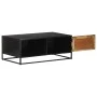 Rough mango wood coffee table 90x50x35 cm by vidaXL, Coffee table - Ref: Foro24-323149, Price: 160,31 €, Discount: %