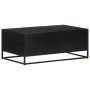 Mesa de centro madera de mango rugosa 90x50x35 cm de vidaXL, Mesas de centro - Ref: Foro24-323149, Precio: 160,28 €, Descuent...