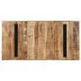 Mesa de comedor madera de mango rugosa 180x90x76 cm de vidaXL, Mesas de cocina y de comedor - Ref: Foro24-321610, Precio: 407...