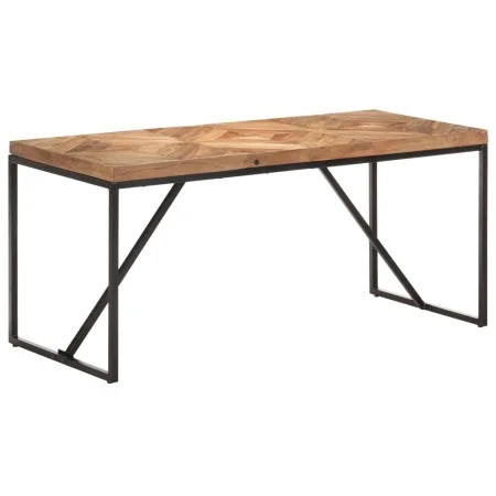 Solid acacia and mango wood dining table 160x70x76 cm by vidaXL, Kitchen and dining tables - Ref: Foro24-323550, Price: 279,1...