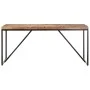 Solid acacia and mango wood dining table 160x70x76 cm by vidaXL, Kitchen and dining tables - Ref: Foro24-323550, Price: 279,1...