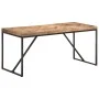 Solid acacia and mango wood dining table 160x70x76 cm by vidaXL, Kitchen and dining tables - Ref: Foro24-323550, Price: 279,1...