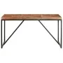 Solid mango and acacia wood dining table 140x70x76 cm by vidaXL, Kitchen and dining tables - Ref: Foro24-323548, Price: 200,9...