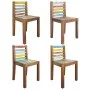 Dining chairs 4 units recycled solid wood by vidaXL, dining chairs - Ref: Foro24-326180, Price: 323,17 €, Discount: %