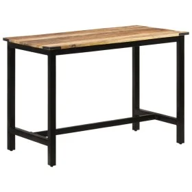 Solid mango wood dining table 110x60x76 cm by vidaXL, Kitchen and dining tables - Ref: Foro24-337071, Price: 186,64 €, Discou...