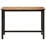 Solid mango wood dining table 110x60x76 cm by vidaXL, Kitchen and dining tables - Ref: Foro24-337071, Price: 189,63 €, Discou...