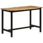 Solid mango wood dining table 110x60x76 cm by vidaXL, Kitchen and dining tables - Ref: Foro24-337071, Price: 189,63 €, Discou...