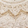 Alfombra redonda yute trenzado estampado 180 cm de vidaXL, Alfombras - Ref: Foro24-343587, Precio: 119,16 €, Descuento: %