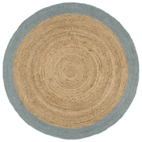 Handmade jute rug with olive green border 240 cm by vidaXL, Rugs - Ref: Foro24-343610, Price: 152,82 €, Discount: %