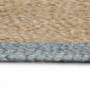 Handgefertigter Juteteppich mit olivgrünem Rand, 240 cm von vidaXL, Teppiche - Ref: Foro24-343610, Preis: 155,53 €, Rabatt: %