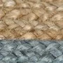 Alfombra hecha a mano de yute con borde verde oliva 240 cm de vidaXL, Alfombras - Ref: Foro24-343610, Precio: 152,82 €, Descu...