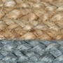 Handmade jute rug with olive green border 240 cm by vidaXL, Rugs - Ref: Foro24-343610, Price: 155,53 €, Discount: %