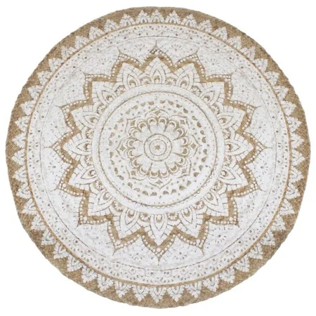 Round braided jute printed rug 240 cm by vidaXL, Rugs - Ref: Foro24-343589, Price: 181,10 €, Discount: %
