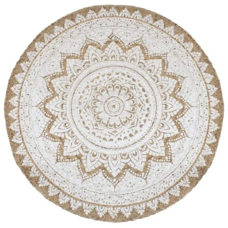 Round printed braided jute rug 210 cm by vidaXL, Rugs - Ref: Foro24-343588, Price: 129,29 €, Discount: %