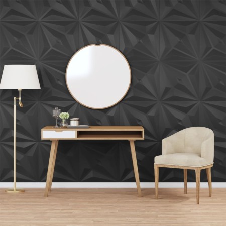 Wandpaneele 24 Stk. XPS Stern schwarz 50x50 cm 6 m² von vidaXL, Wandverkleidung - Ref: Foro24-356935, Preis: 73,62 €, Rabatt: %