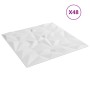 Wandpaneele 48 Stück XPS Amethystweiß 50x50 cm 12 m² von vidaXL, Wandverkleidung - Ref: Foro24-356945, Preis: 131,60 €, Rabat...