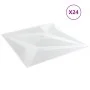 Wandpaneele 24 Stk. XPS Stern weiß 50x50 cm 6 m² von vidaXL, Wandverkleidung - Ref: Foro24-356932, Preis: 55,76 €, Rabatt: %
