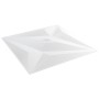 Wandpaneele 24 Stk. XPS Stern weiß 50x50 cm 6 m² von vidaXL, Wandverkleidung - Ref: Foro24-356932, Preis: 59,57 €, Rabatt: %